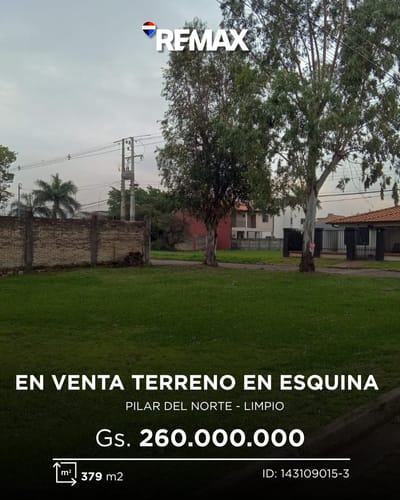 Venta-terreno-limpio-pilar del norte