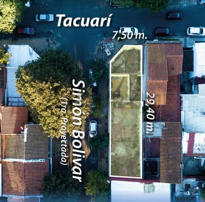 TERRENO EN EL CENTRO DE ASUNCION PARA DESARROLLO