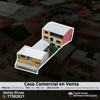Casa Comercial En Venta