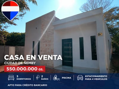 HERMOSA CASA CON PISCINA