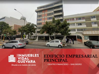 ALQUILER OFICINA IMPLEMENTADA DE 70.00 M2 EDIFICIO PRINCIPAL - SAN ISIDRO