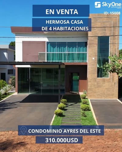 CASA EN CONDOMINIO CERRADO