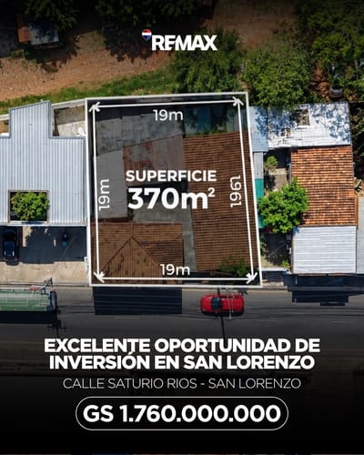 VENDO TERRENO EN SAN LORENZO