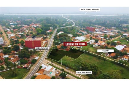 VENDO TERRENO EN LUQUE SOBRE AVDA. NANAWA