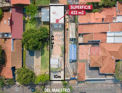 En Venta Terreno - Barrio Villa Morra 433m2 Inmejorable Ubicación