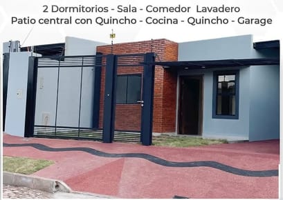 CHALET MODERNO y MINIMALISTA a Estrenar en Villa Elisa 