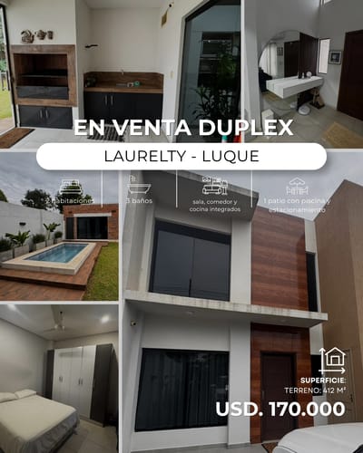 CASA EN VENTA EN LUQUE – LAURELTY 