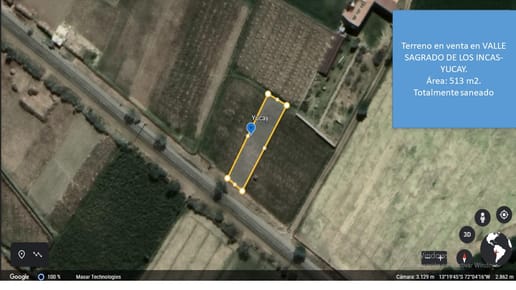 Venta de terreno en Valle sagrado- YUCAY