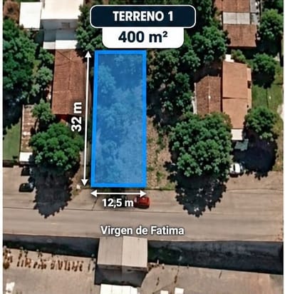 Vendo Terreno Comercial 400 m² A Pasos de Hiper Luisito - Ñemby