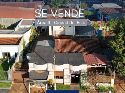 VENDO CASA EN AREA 3 CIUDAD DEL ESTE