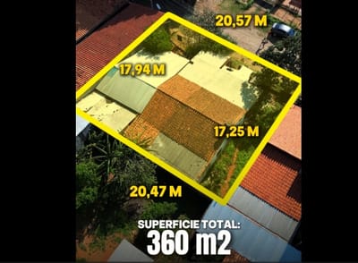 CASA A REFACCIONAR O DEMOLER EN VENTA - LAURELTY / SAN LORENZO. 