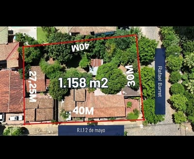 Terreno 1158m2 En Los Laureles