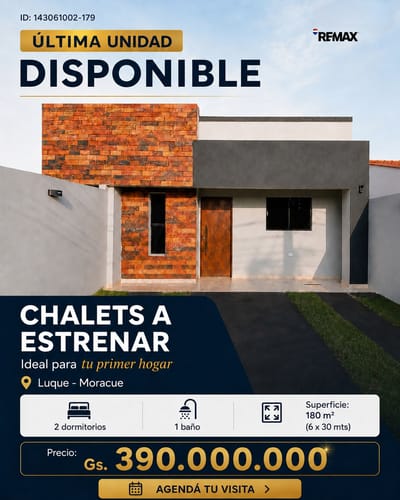 CHALET IMPECABLE A ESTRENAR!!