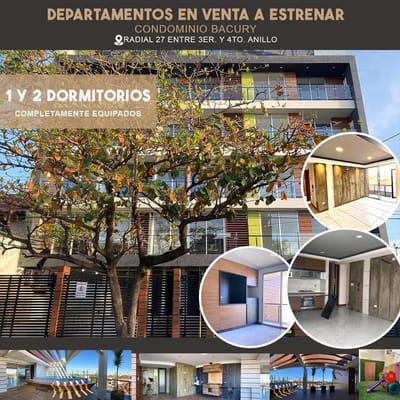 EN VENTA MONOAMBIENTE HERMOSO Y ELEGANTE 