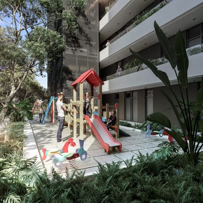 2 Dormitorios Ideal Familia, Con Parque Para Niños - Magna Legión, Piso 5