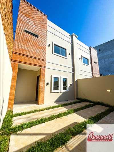 Vendo Duplex a estrenar en Fernando de la Mora Zona Sur