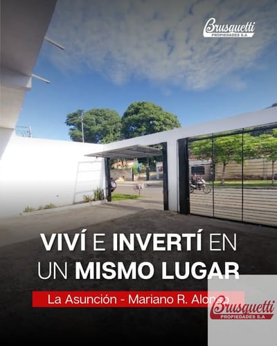 Casa en venta c/ cochera en Mariano Roque Alonso