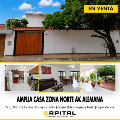 CASA EN VENTA EN ZONA NORTE