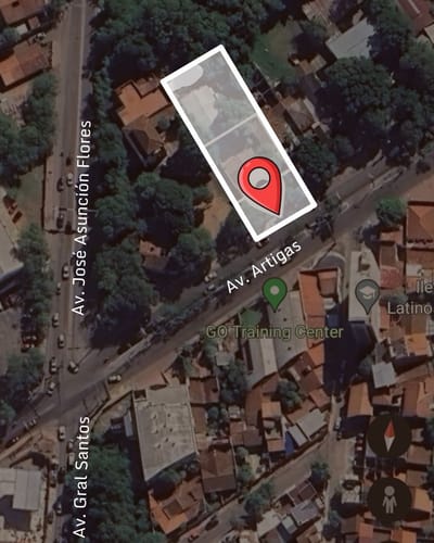 Terreno De 750m2 Sobre Artigas- Asuncion