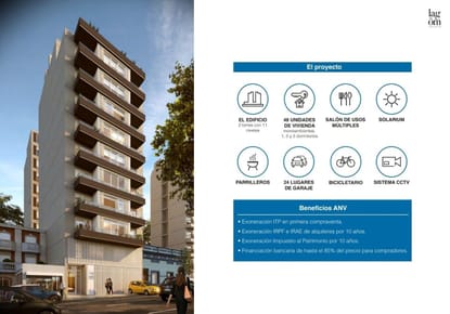 LAGOM TRES CRUCES, en construcción, excelente ubiación. próximo a todo!