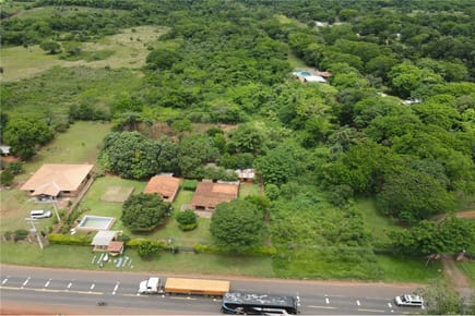 VENDO 3.9 HECTAREAS EN YAGUARON SOBRE ASFALTO