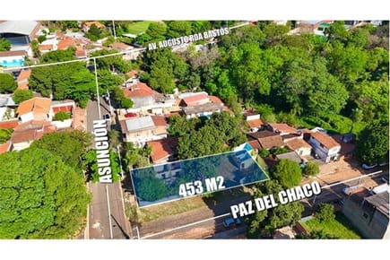 VENDO TERRENO EN ESQUINA EN LAMBARÉ BARRIO SANTO DOMINGO!!