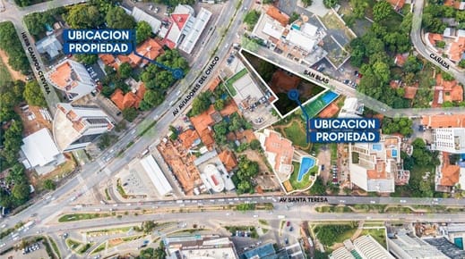 En venta Propiedad en esquina sobre Av. Aviadores del Chaco
