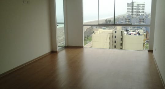 Acogedor departamento con vista al mar full amoblado y equipado