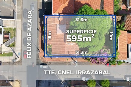 En Venta Propiedad En Esquina Con Amplio Terreno En Azara – 595 M²