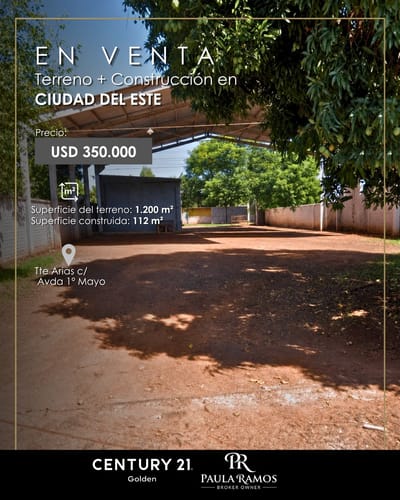 INVERSIÓN SEGURA EN UNA DE LAS ZONAS CON MAYOR CRECIMIENTO DE CIUDAD DEL ESTE