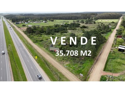 VENDE TERRENO DE 35.708 M2 SOBRE RUTA INTERBALNEARIA - SAN LUIS