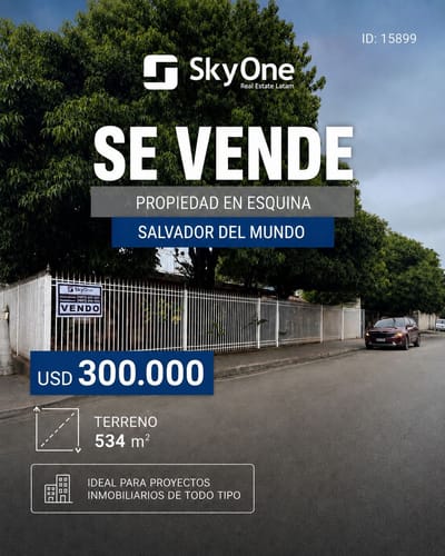 PROPIEDAD EN SALVADOR DEL MUNDO