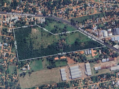 ????️ VENDO ÚLTIMO INMUEBLE DE 15 HECTÁREAS EN ITAUGUÁ SOBRE RUTA 2????