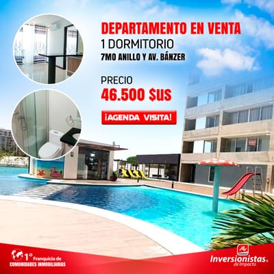 EN VENTA DEPARTAMENTO DE 1 DORMITORIO