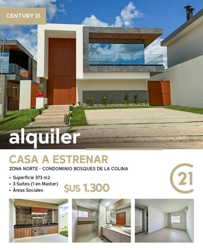 Casa en alquiler en Bosques de la Colina