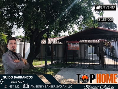 HERMOSA CASA EN VENTA ESPECIAL PARA PERSONAS MAYORES ZONA NORTE : SE PERMUTA