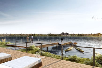 Apartamento frente al Lago Calcagno 9679