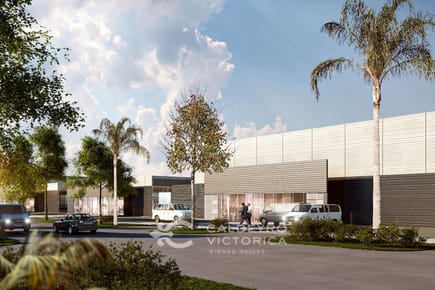 Lote en venta en Cinetic 8638, parque empresarial sobre Ruta Interbalnearia