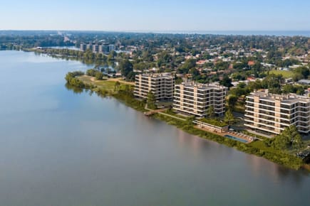 Apartamento con vista al lago en GROU Rowing