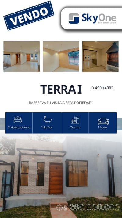 VENDO CASA A ESTRENAR
