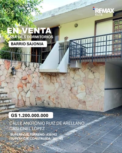 CASA DE 5D EN SAJONIA-VENTA