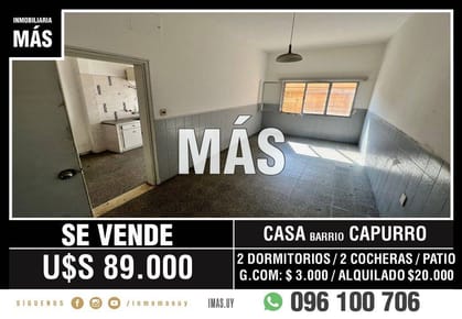 Casa Venta Bella Vista Montevideo iMas.uy - R