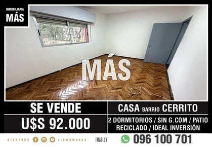 Casa Venta Con Renta Aires Puros Montevideo iMas.uy L