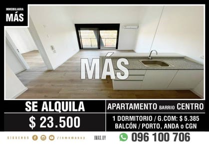 Apartamento Alquiler Aguada Montevideo iMas.uy R
