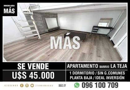 Apartamento Venta La Teja Montevideo iMas.uy L *