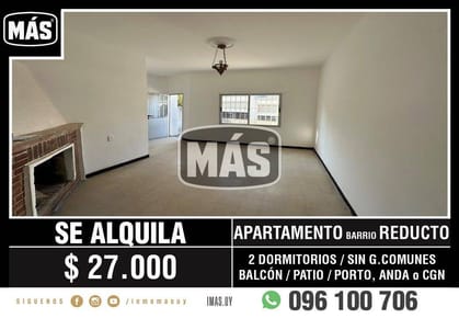 Apartamento Alquiler Aguada Montevideo iMas.uy R