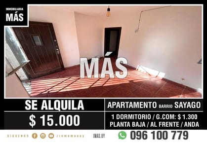 Apartamento Alquiler Peñarol Montevideo iMas.uy MC