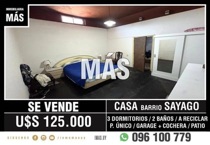 Casa Venta 3 Dormitorios Garage Montevideo iMas.uy MC