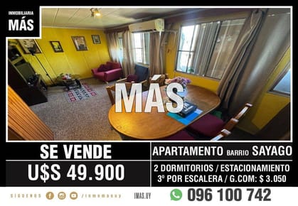 Apartamento Venta Conciliacion Montevideo iMas.uy LM