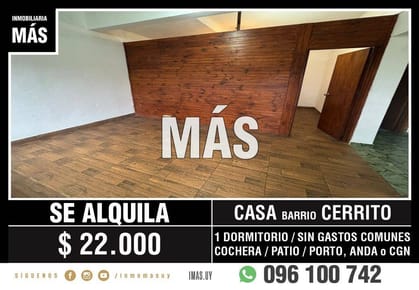 Casa Alquiler Cochera Perez Castellanos Montevideo iMas.uy LM